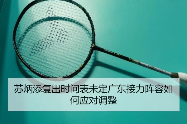 苏炳添复出时间表未定广东接力阵容如何应对调整